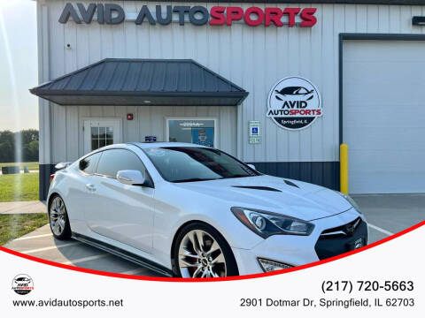 2016 Hyundai Genesis Coupe for sale at AVID AUTOSPORTS in Springfield IL