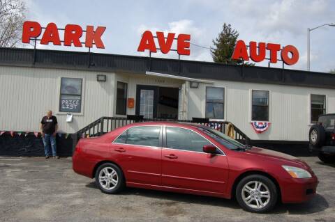 2007 Honda Accord for sale at Park Ave Auto Inc. in Worcester MA