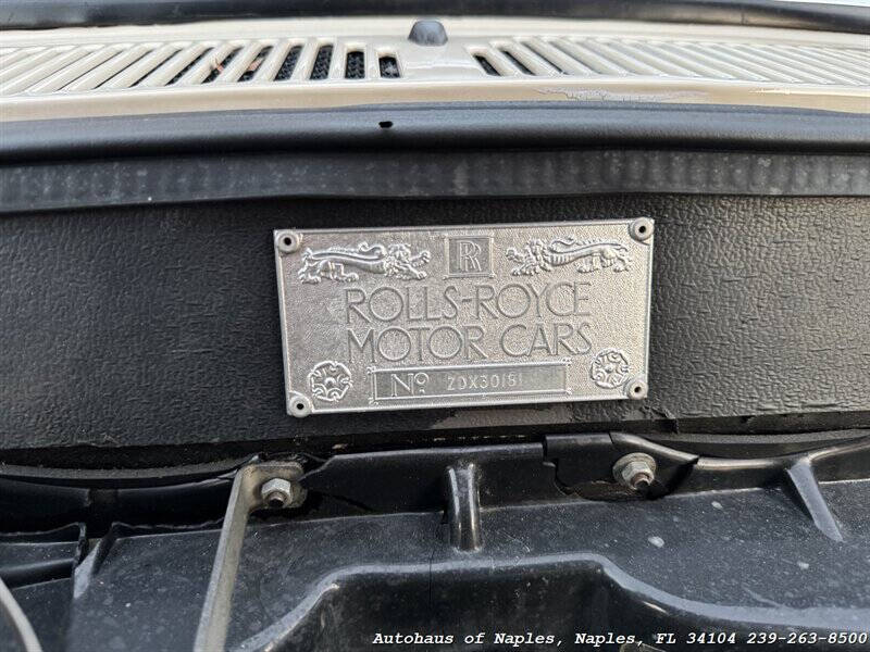 1990 Rolls-Royce Corniche