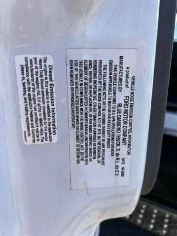 2008 Ford F-750 Super Duty