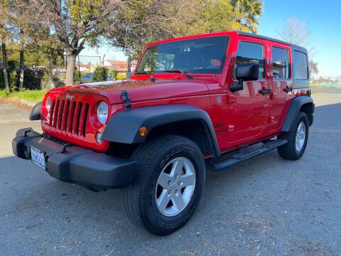 2016 Jeep Wrangler Unlimited for sale at 707 Motors in Fairfield CA