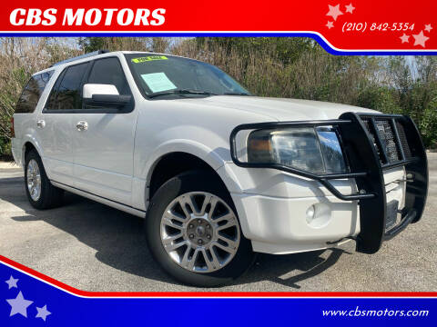 2011 Ford Expedition for sale at CBS MOTORS in San Antonio TX