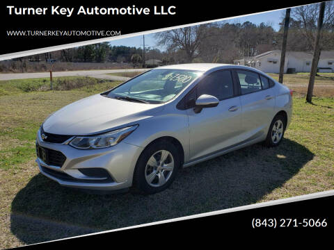 2017 Chevrolet Cruze for sale at Turner Key Automotive LLC in Saint George SC