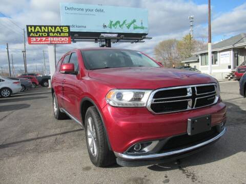 2014 Dodge Durango for sale at Hanna's Auto Sales in Indianapolis IN