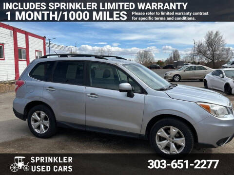 2014 Subaru Forester for sale at Sprinkler Used Cars in Longmont CO