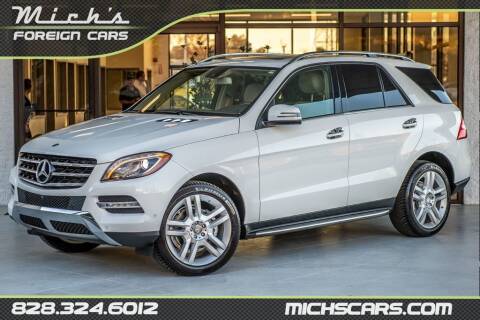 2015 Mercedes-Benz M-Class for sale at Mich's Foreign Cars in Hickory NC