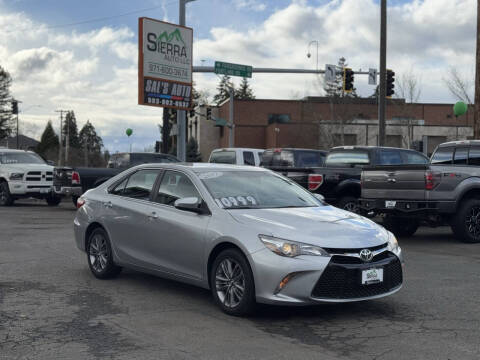 2017 Toyota Camry for sale at SIERRA AUTO LLC in Salem OR