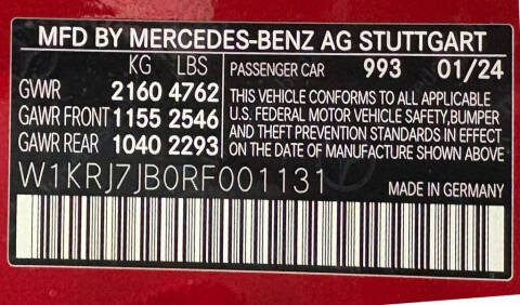 2024 Mercedes-Benz AMG GT 63