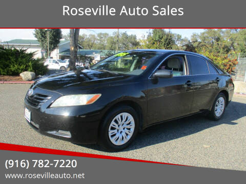 2009 Toyota Camry for sale at Roseville Auto Sales in Roseville CA