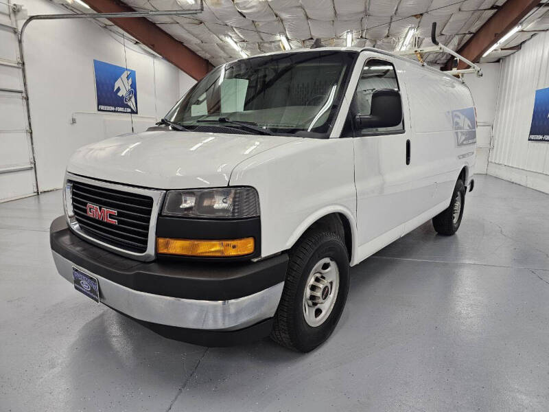 Used 2018 GMC Savana Cargo Work Van with VIN 1GTW7AFP1J1345095 for sale in Gunnison, UT