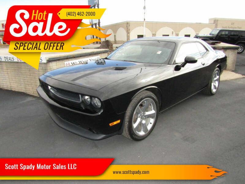 2014 Dodge Challenger for sale at Scott Spady Motor Sales LLC in Hastings NE