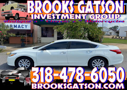 2016 Nissan Altima for sale at Brooks Gatson Investment Group in Bernice LA