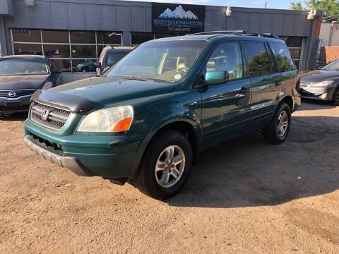 2003 Honda Pilot for sale at Rocky Mountain Motors LTD in Englewood CO