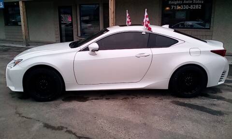 2015 Lexus RC 350 for sale at Knights Autoworks in Marinette WI
