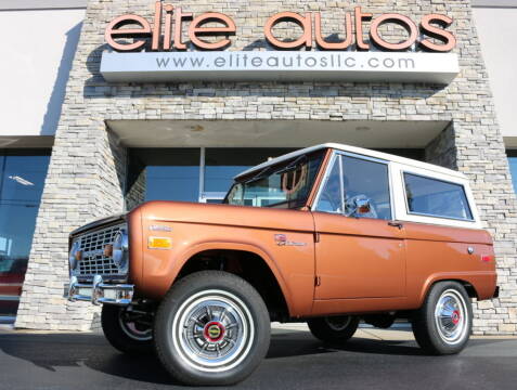 1975 Ford Bronco for sale at Elite Autos LLC in Jonesboro AR