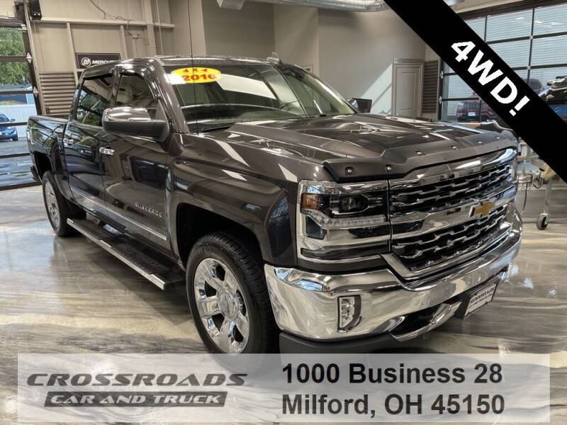 2016 Chevrolet Silverado 1500 for sale at Crossroads Car & Truck in Milford OH