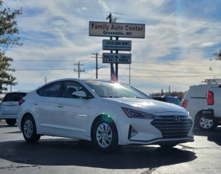 2019 Hyundai Elantra for sale at FAMILY AUTO CENTER in Greenville NC