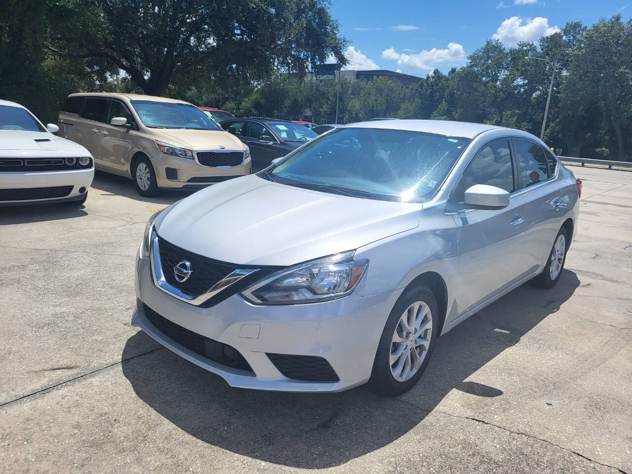 2019 Nissan Sentra for sale at FAMILY AUTO BROKERS in Longwood, FL