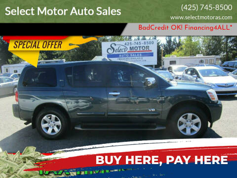 2005 Nissan Armada for sale at Select Motor Auto Sales in Lynnwood WA