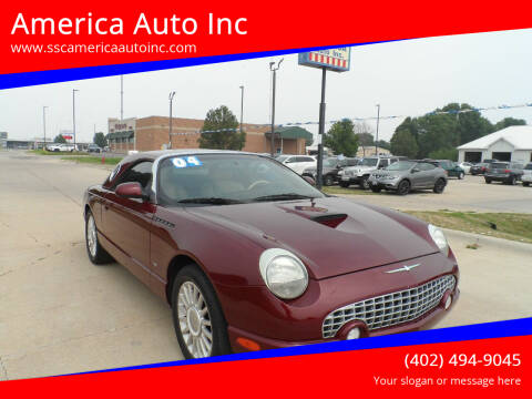 2004 Ford Thunderbird for sale at America Auto Inc in South Sioux City NE
