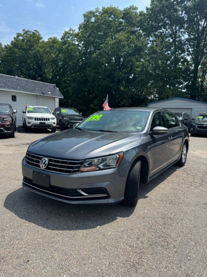 2017 Volkswagen Passat for sale at Joes Blvd Auto Sales in Hopewell, VA