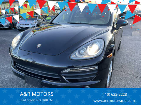 2014 Porsche Cayenne for sale at A&R MOTORS in Baltimore MD
