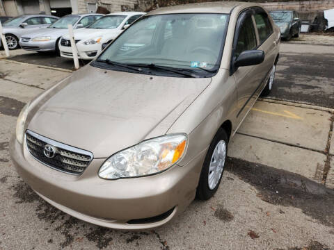 2007 Toyota Corolla for sale at Seran Auto Sales LLC in Pittsburgh PA