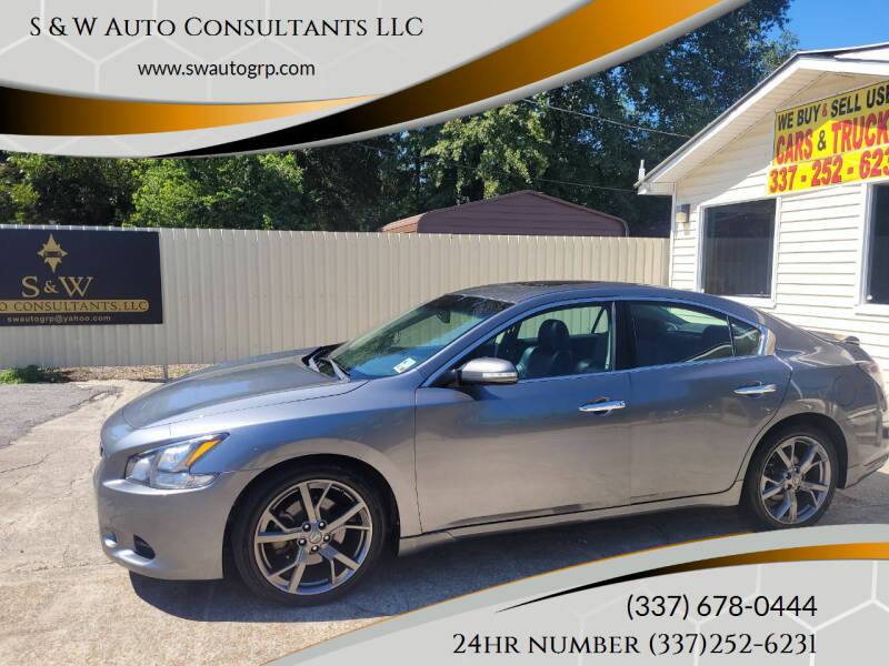 2014 Nissan Maxima for sale at S & W Auto Consultants LLC in Opelousas LA