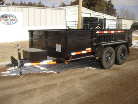 2023 CARRY ON 7 X 12 DUMP for sale at Midwest Trailer Sales & Service in Agra KS