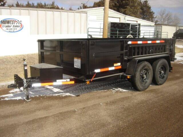 2023 CARRY ON 7 X 12 DUMP for sale at Midwest Trailer Sales & Service in Agra KS