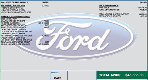 2022 Ford Explorer XLT
