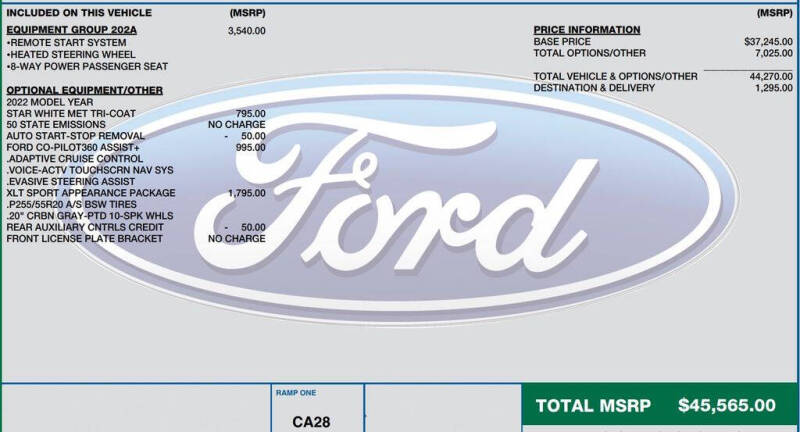 2022 Ford Explorer XLT