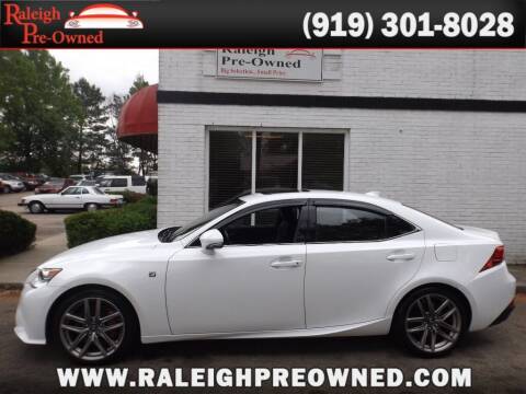 2016 Lexus IS 350 for sale at Raleigh Pre-Owned in Raleigh NC