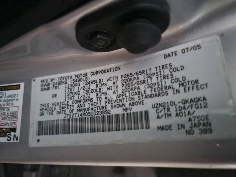 2005 Toyota 4Runner SR5