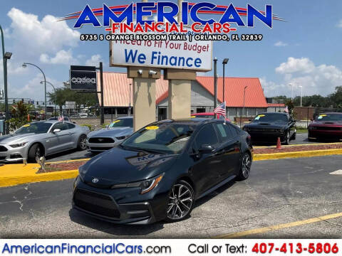 2020 Toyota Corolla for sale at American Financial Cars in Orlando FL