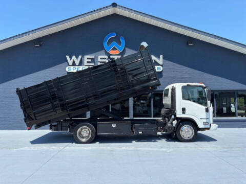 2017 Isuzu NPR Flatbed Dump Truck
