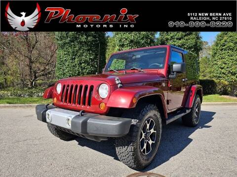 2008 Jeep Wrangler for sale at Phoenix Motors Inc in Raleigh NC