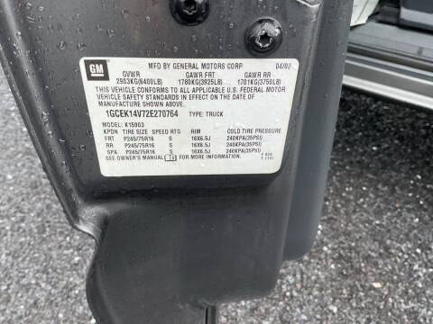 2002 Chevrolet Silverado 1500