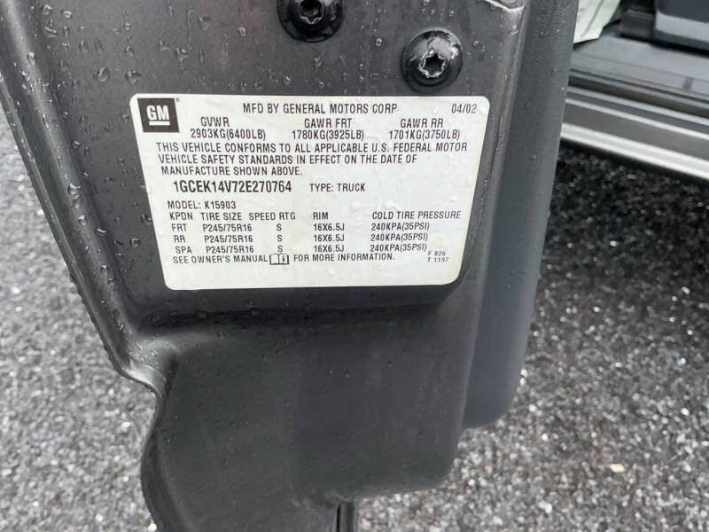 2002 Chevrolet Silverado 1500