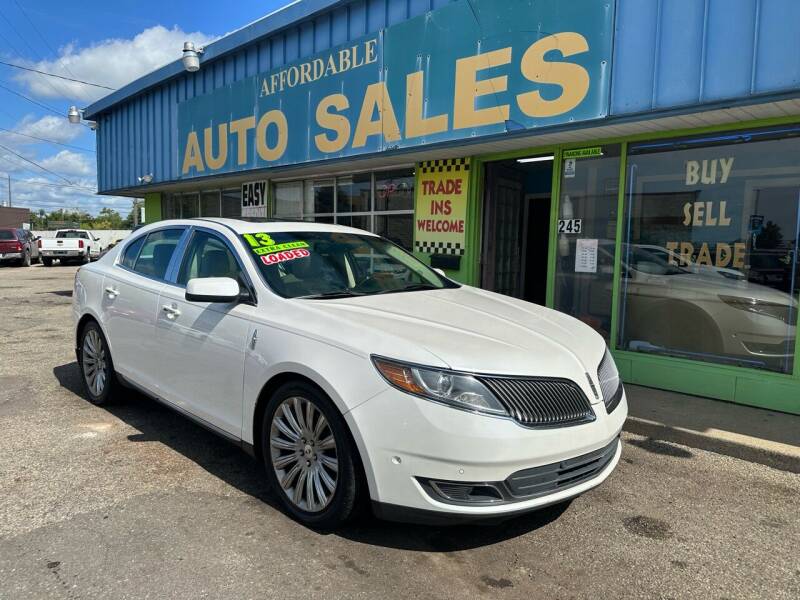 2013 Lincoln MKS for sale at Affordable Auto Sales of Michigan in Pontiac MI