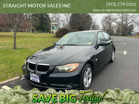 2008 BMW 3 Series for sale at STRAIGHT MOTOR SALES INC in Paterson NJ
