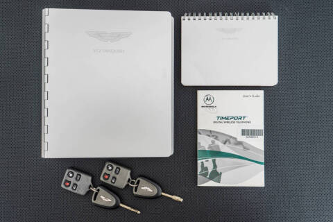 2003 Aston Martin V12 Vanquish