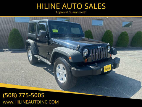 2011 Jeep Wrangler for sale at HILINE AUTO SALES in Hyannis MA