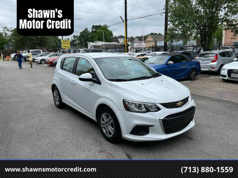 2018 Chevrolet Sonic for sale at Shawn's Motor Credit in Houston TX