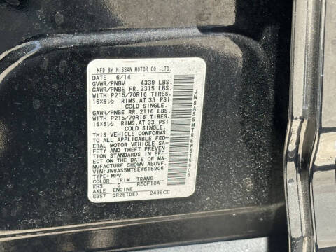 2014 Nissan Rogue Select S