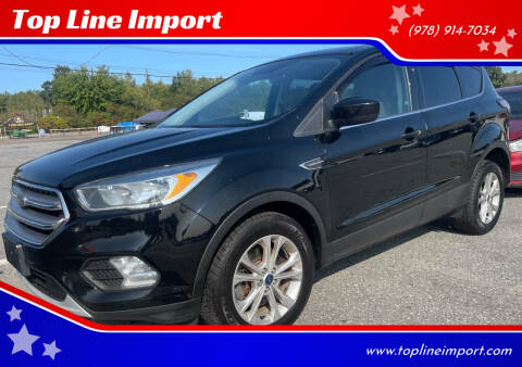 2017 Ford Escape for sale at Top Line Import in Haverhill MA