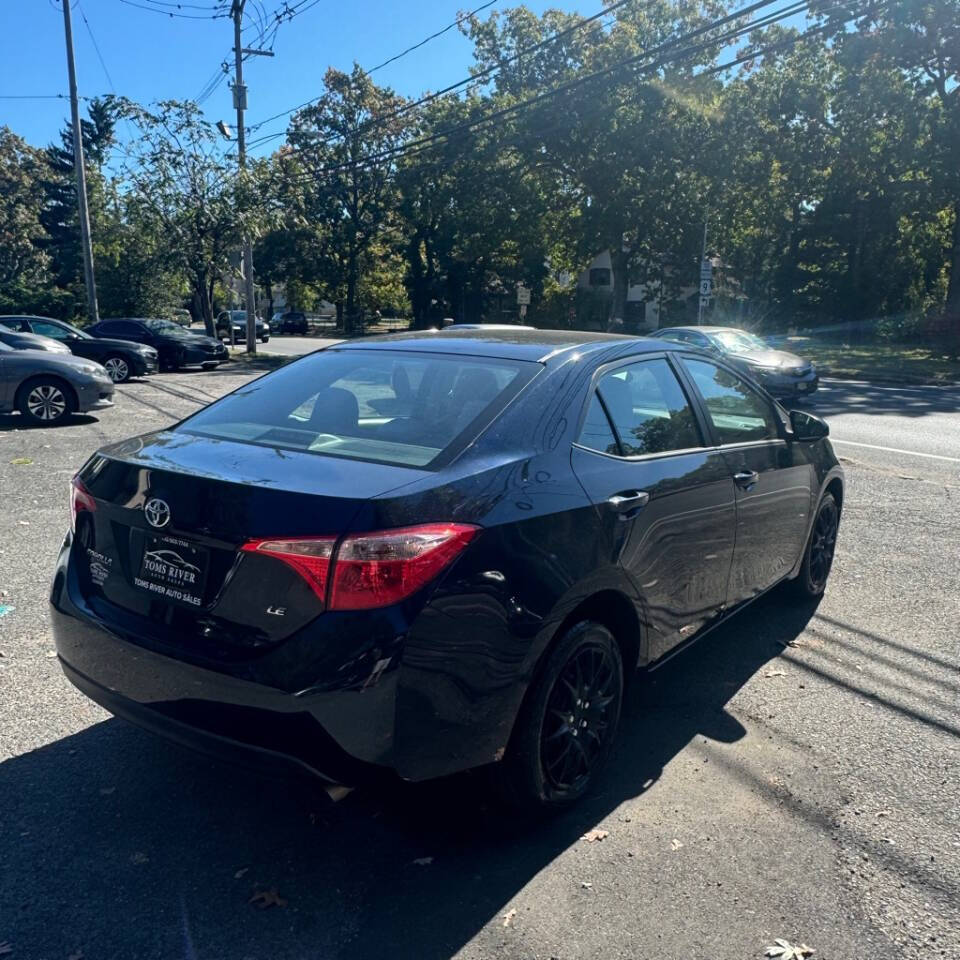 2017 Toyota Corolla for sale at Toms River Auto Sales in Lakewood, NJ