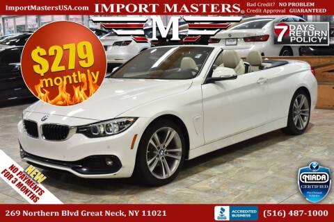 2018 BMW 4 Series for sale at Import Masters in Great Neck NY