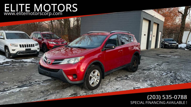 2013 Toyota RAV4 for sale at ELITE MOTORS in West Haven CT