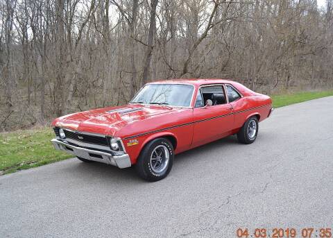 1970 Chevrolet Nova for sale at CLASSIC GAS & AUTO in Cleves OH